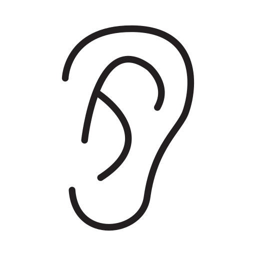 Detail Ear Icon Png Nomer 16