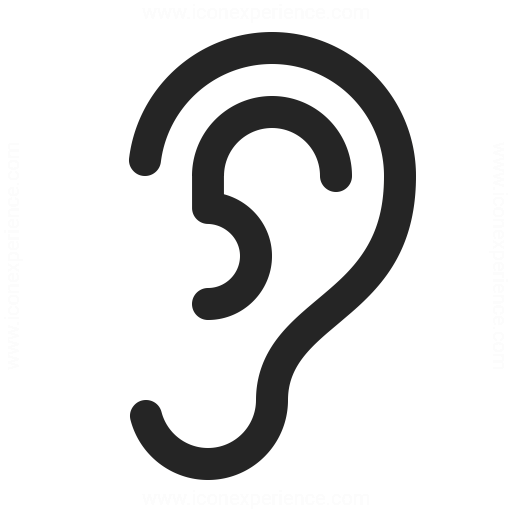 Detail Ear Icon Png Nomer 19