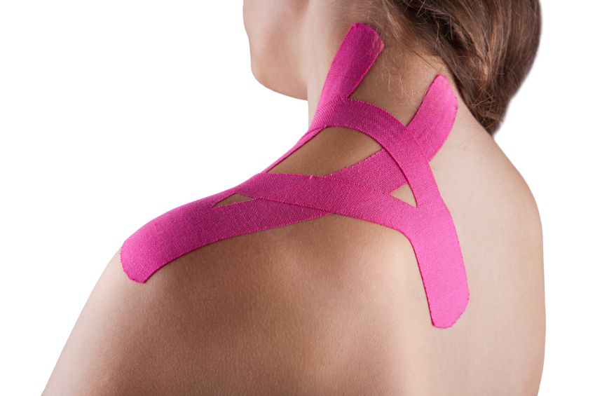 Kinesio Tape Nacken Schulter - KibrisPDR