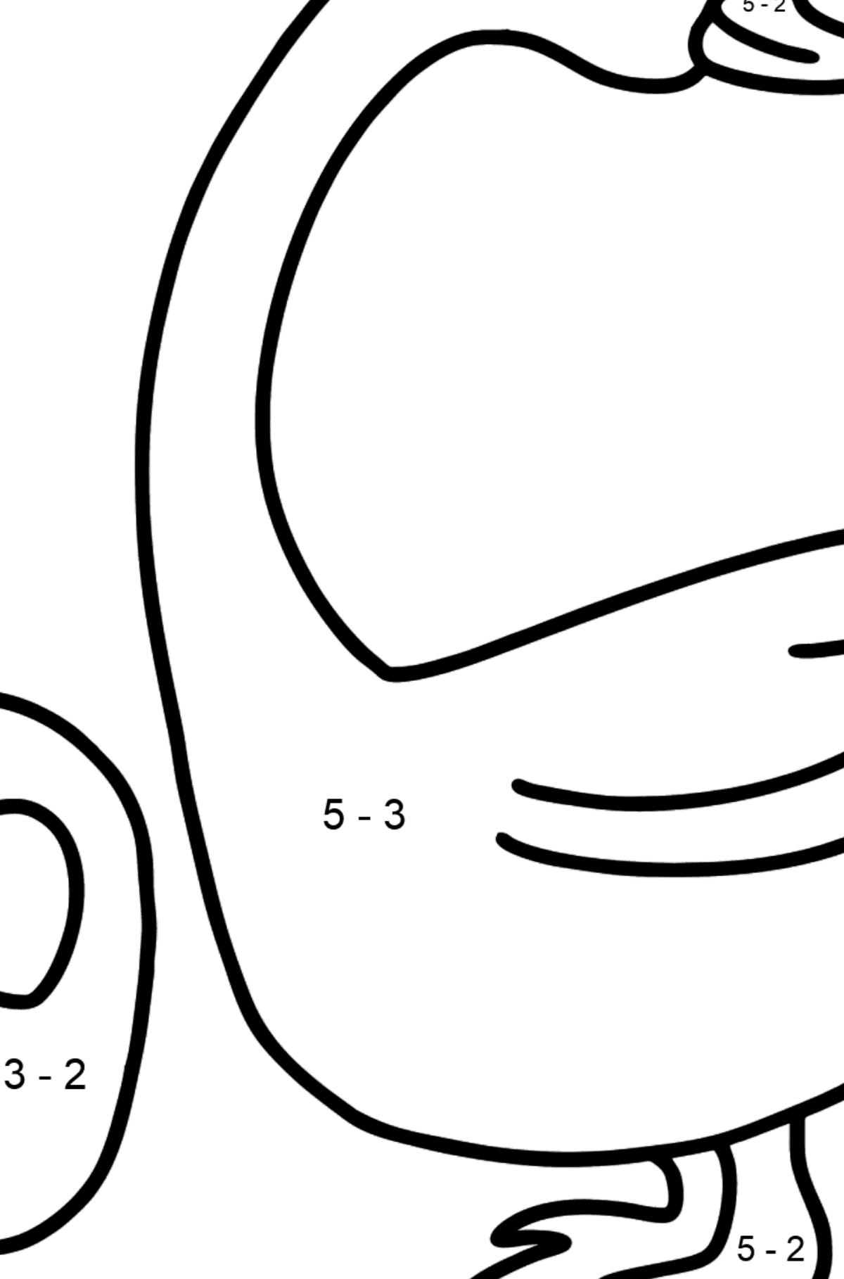 Detail Malvorlage Gans Nomer 13