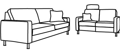 Detail Beige Ledercouch Nomer 12