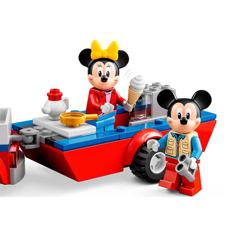 Detail Duplo Mickey Mouse Racer Nomer 11