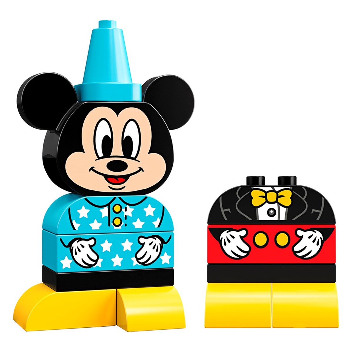 Detail Duplo Mickey Mouse Racer Nomer 12