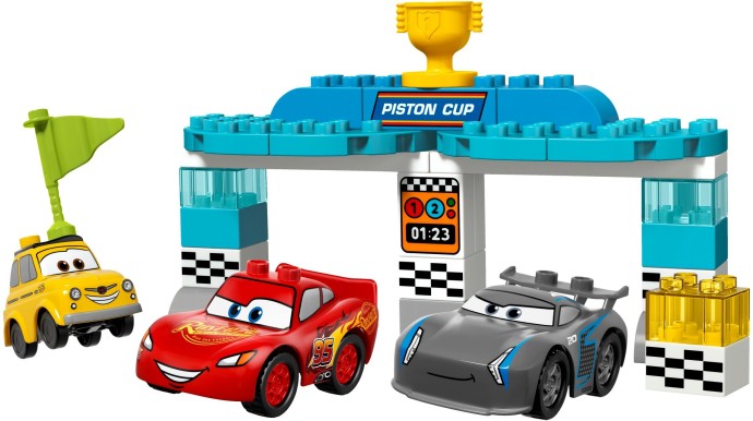Detail Duplo Mickey Mouse Racer Nomer 15