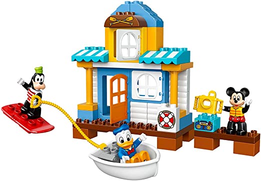 Detail Duplo Mickey Mouse Racer Nomer 16