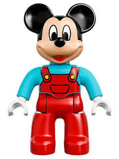 Detail Duplo Mickey Mouse Racer Nomer 22