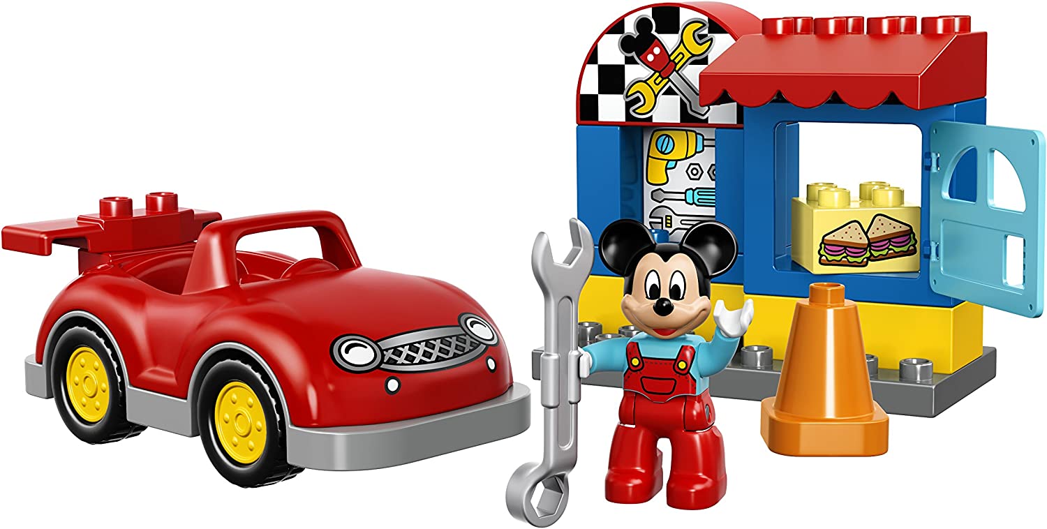 Detail Duplo Mickey Mouse Racer Nomer 5