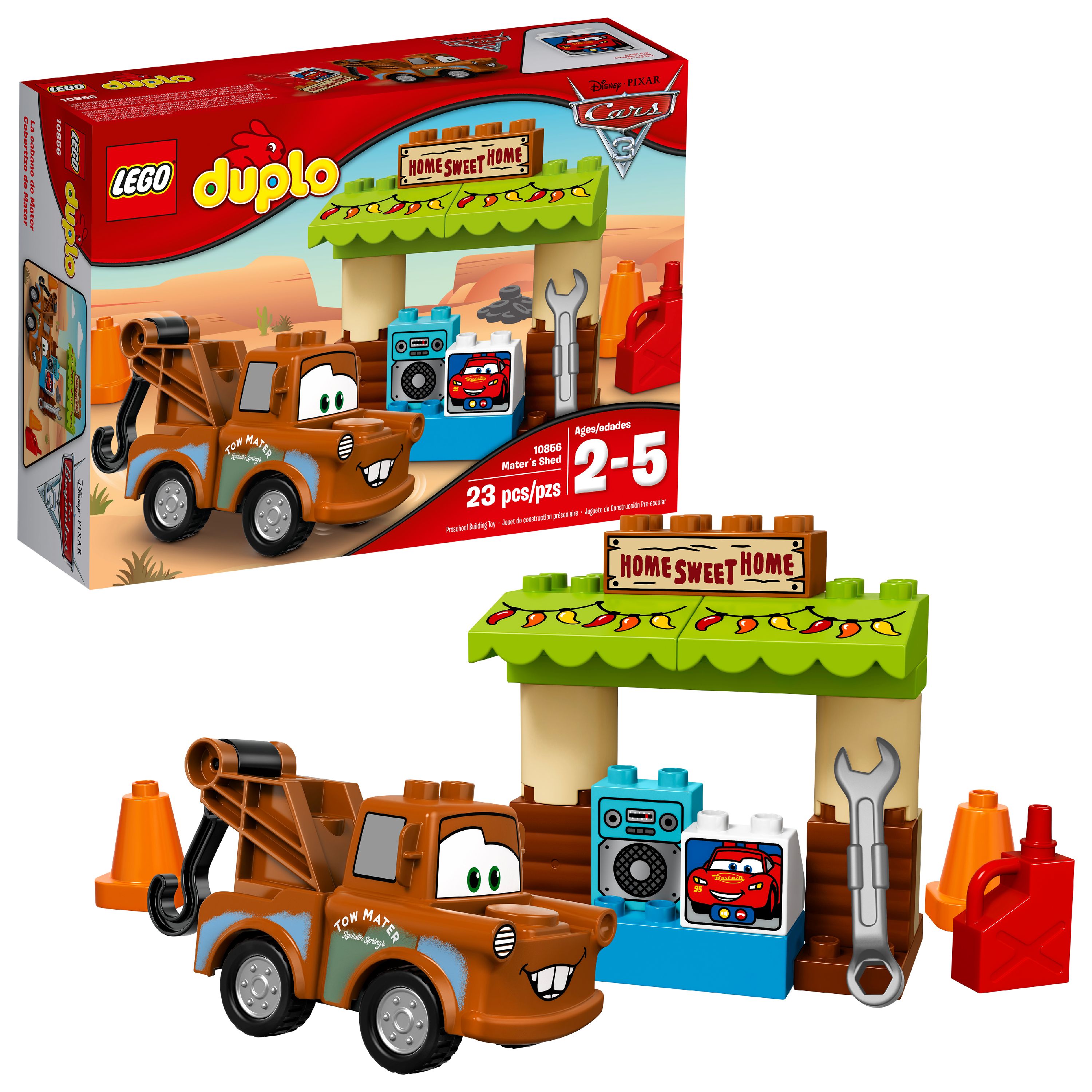 Detail Duplo Mickey Mouse Racer Nomer 7