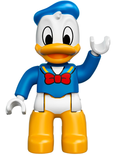 Detail Duplo Mickey Mouse Racer Nomer 8