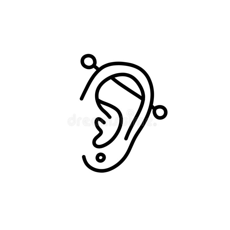 Detail Ear Piercing Clipart Nomer 6