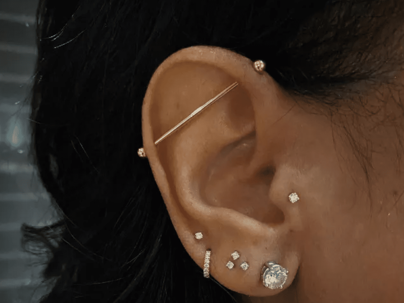 Detail Ear Piercings Png Nomer 49