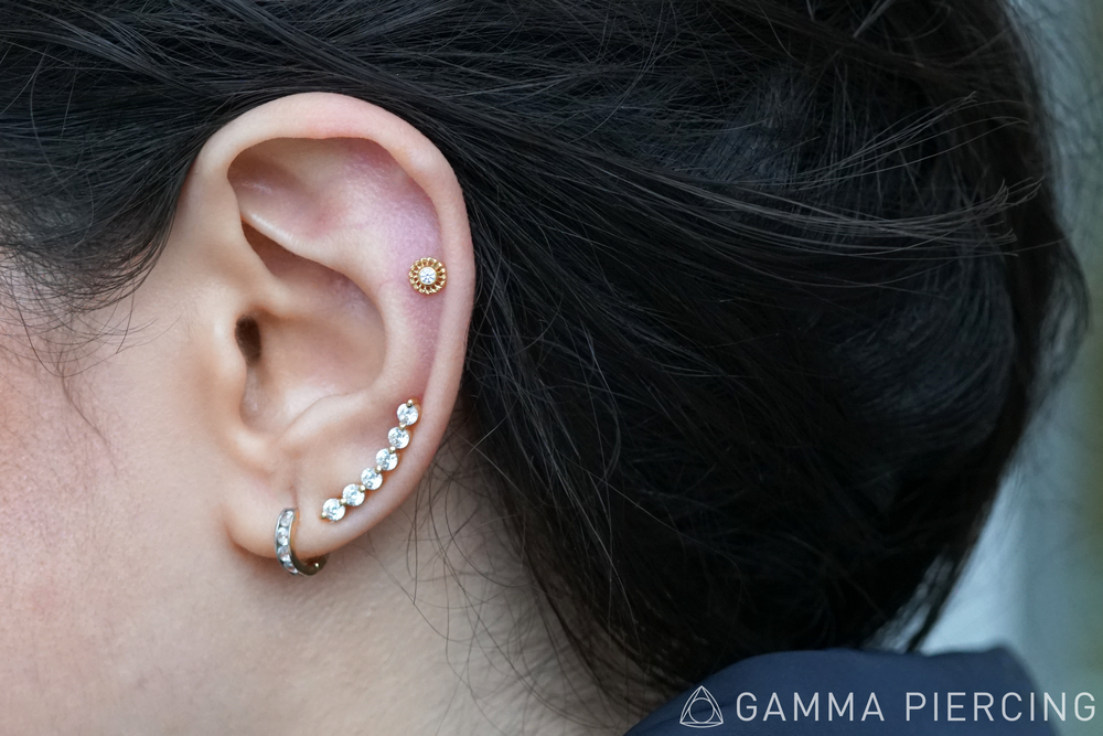 Detail Ear Piercings Png Nomer 54