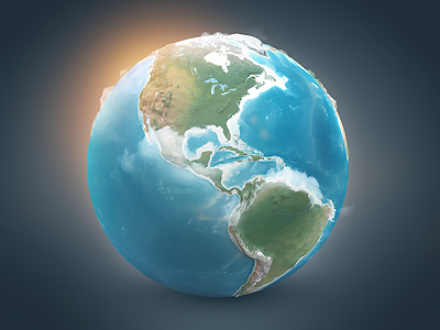 Detail Earth 3d Png Nomer 38