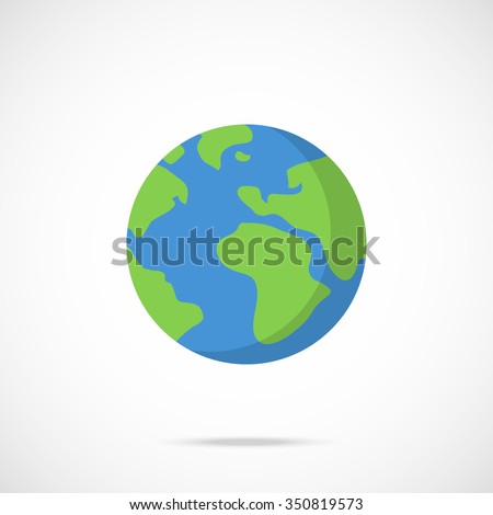 Detail Earth Flat Design Png Nomer 56