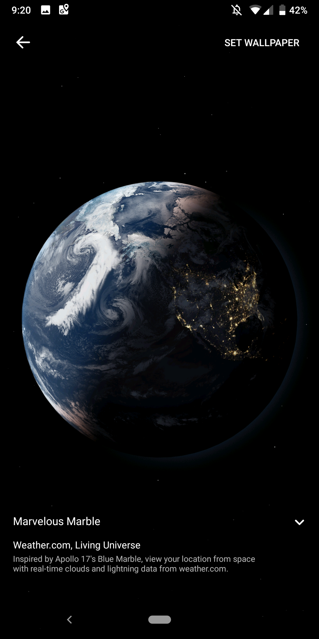 Detail Earth Live Wallpaper Nomer 25