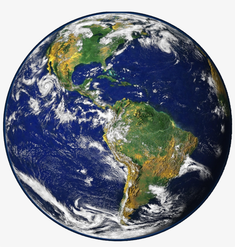 Detail Earth With Transparent Background Nomer 3