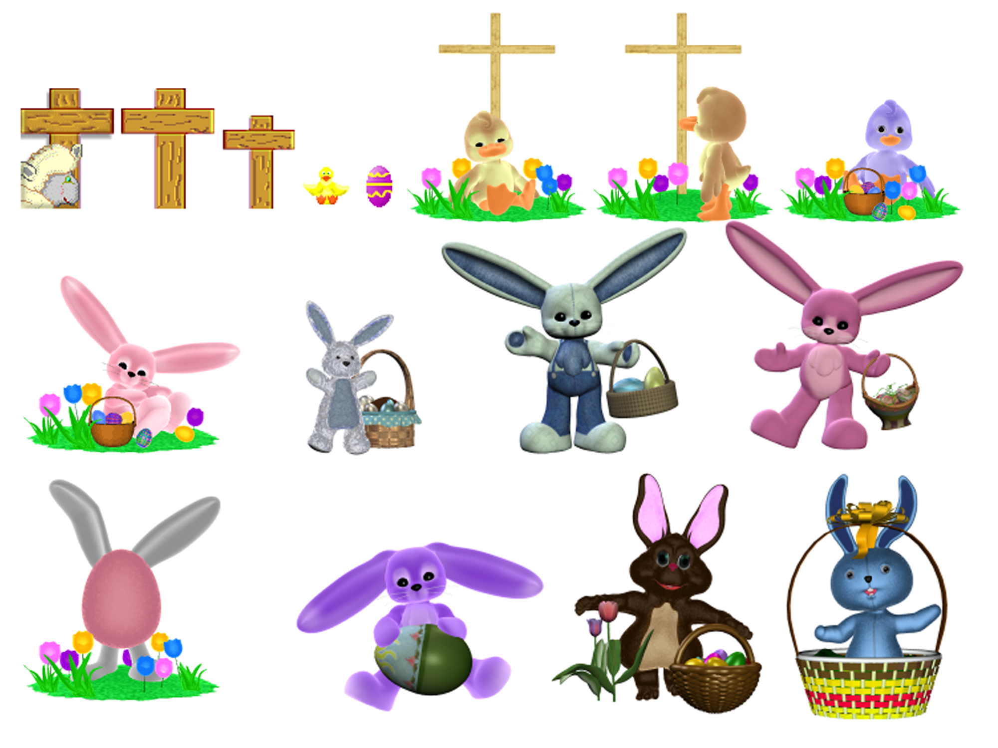 Detail Easter Cliparts Nomer 48