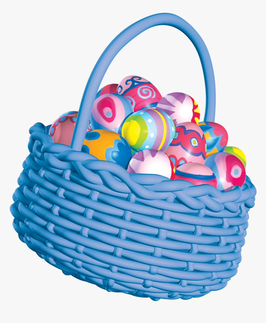 Detail Easter Egg Basket Clipart Nomer 24