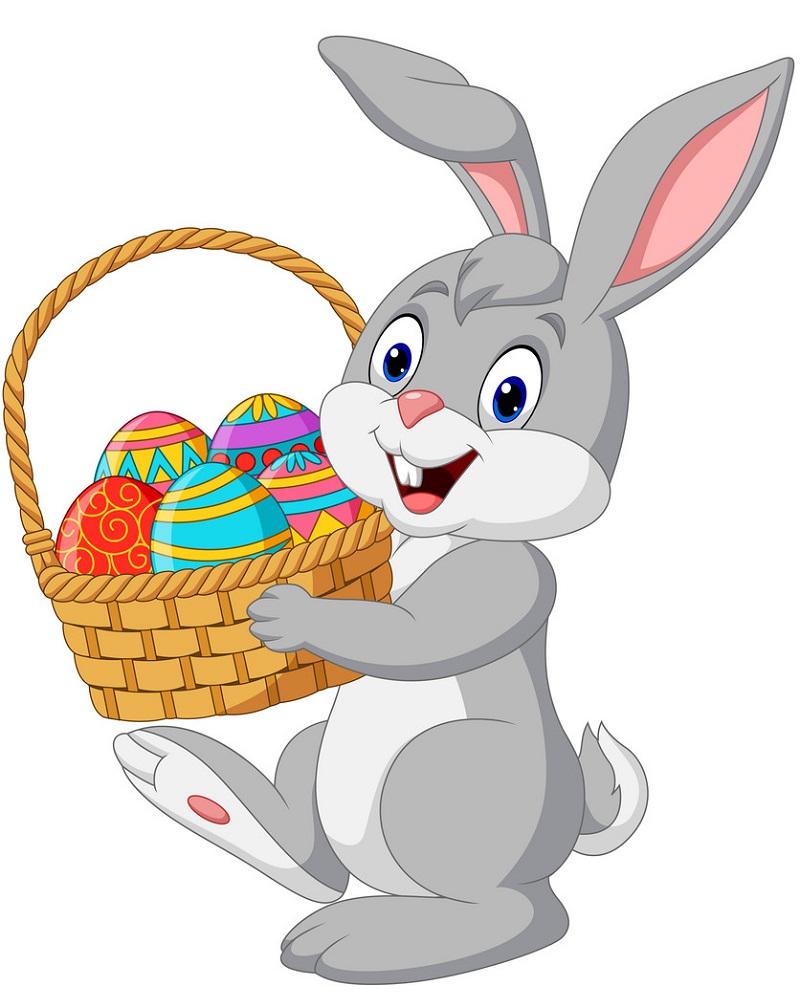 Detail Easter Egg Basket Clipart Nomer 34