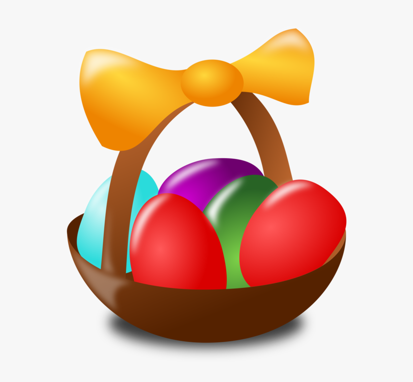 Detail Easter Egg Basket Clipart Nomer 54