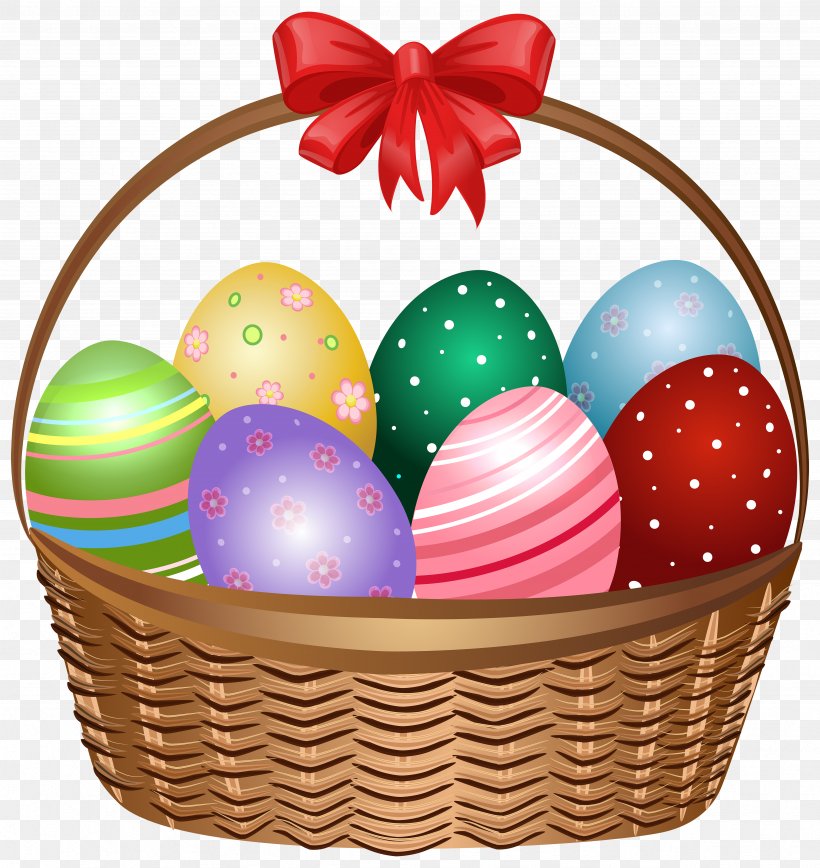 Detail Easter Egg Basket Clipart Nomer 8