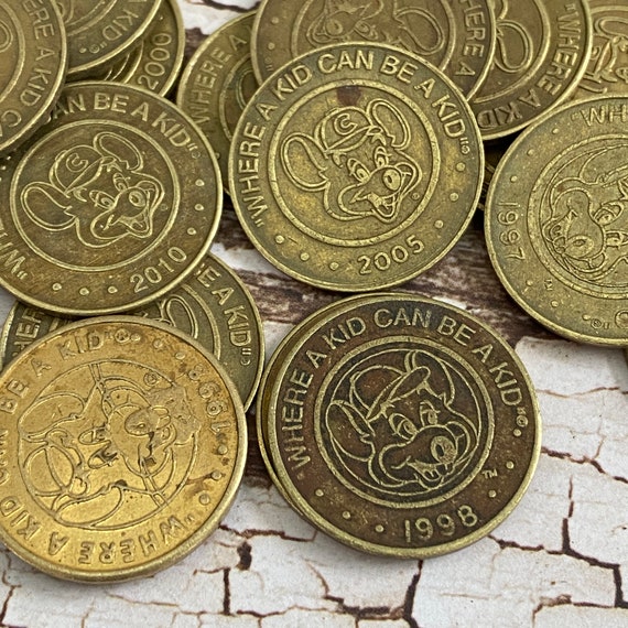 Detail Ebay Chuck E Cheese Tokens Nomer 50