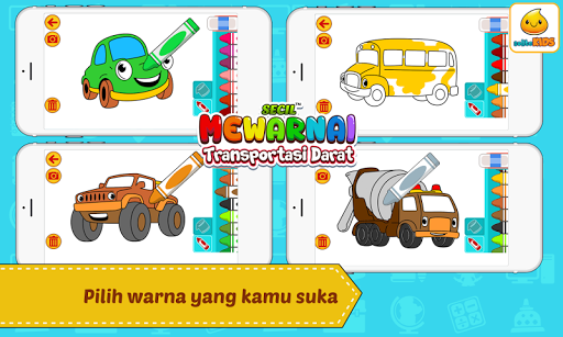 Detail Ebook Gambar Mewarnai Mobil Nomer 20