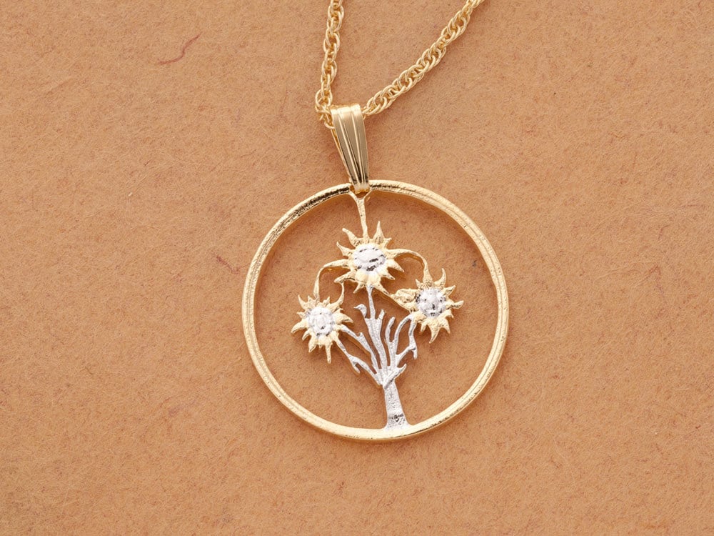 Detail Edelweiss Flower Necklace Nomer 8