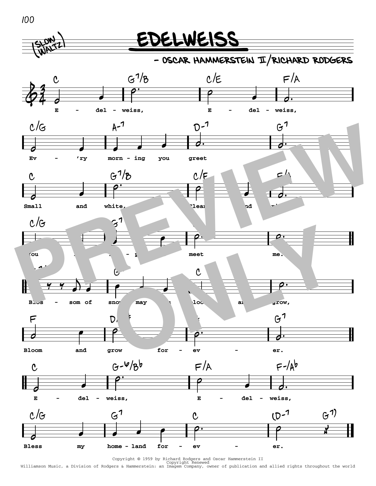 Detail Edelweiss Piano Pdf Nomer 58