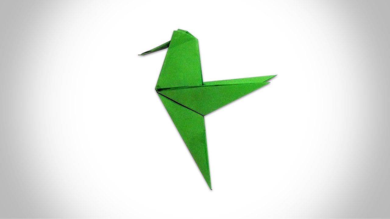 Detail Origami Falten Vogel Nomer 12