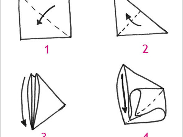 Detail Origami Falten Vogel Nomer 14