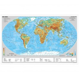 Physische Karte Welt - KibrisPDR