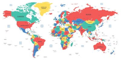 Detail Physische Karte Welt Nomer 10