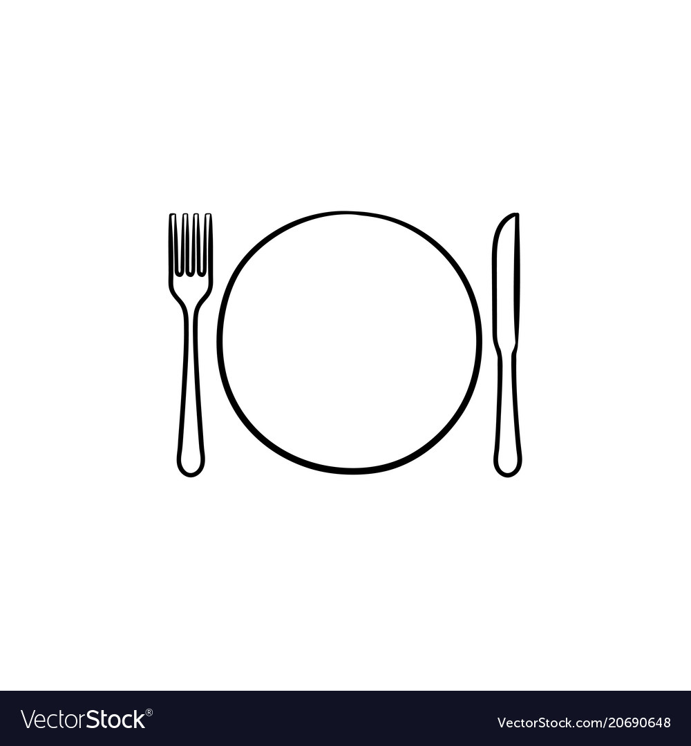 Detail Plate Knife And Fork Nomer 6