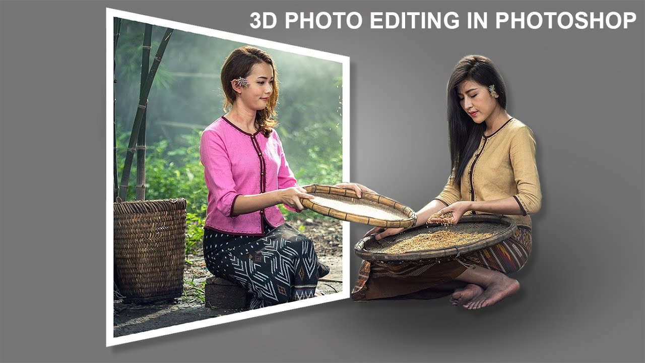 Edit Foto 3d Photoshop - KibrisPDR