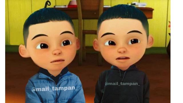 Detail Edit Foto Gambar Upin Ipin Nomer 24