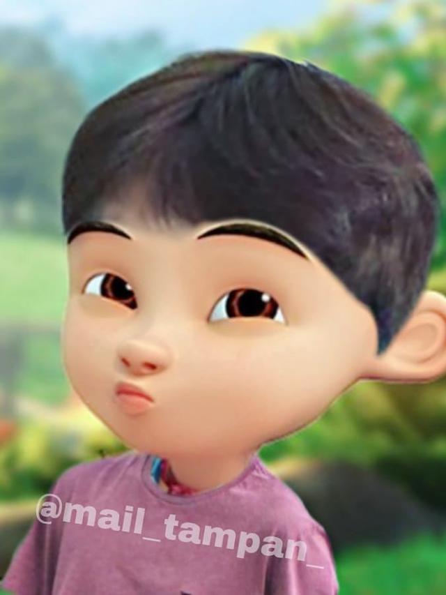 Detail Edit Foto Gambar Upin Ipin Nomer 5