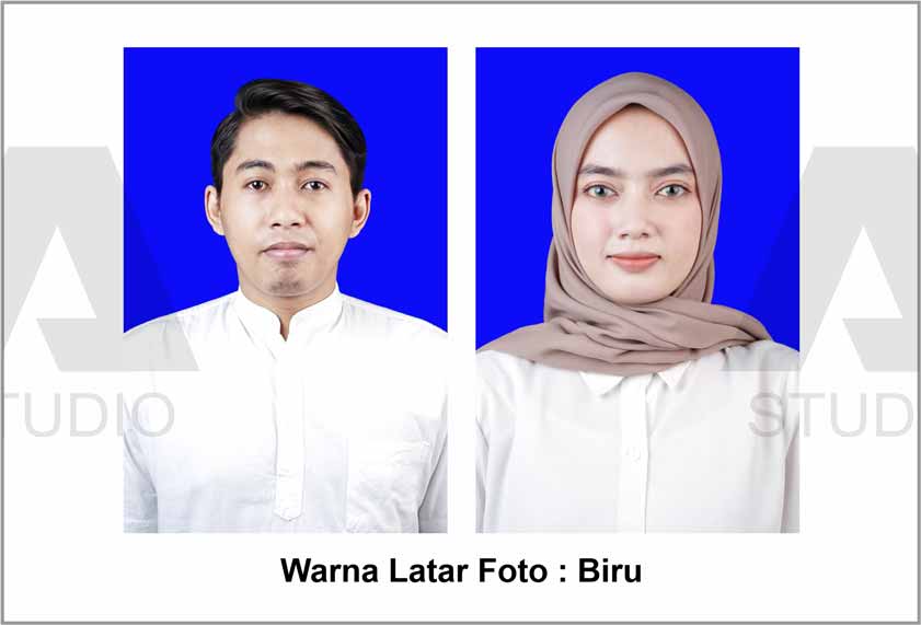 Detail Edit Foto Nikah Latar Biru Nomer 8