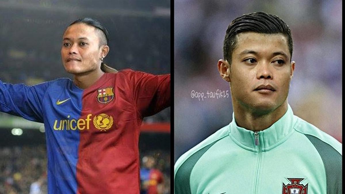 Detail Edit Foto Pemain Bola Nomer 18