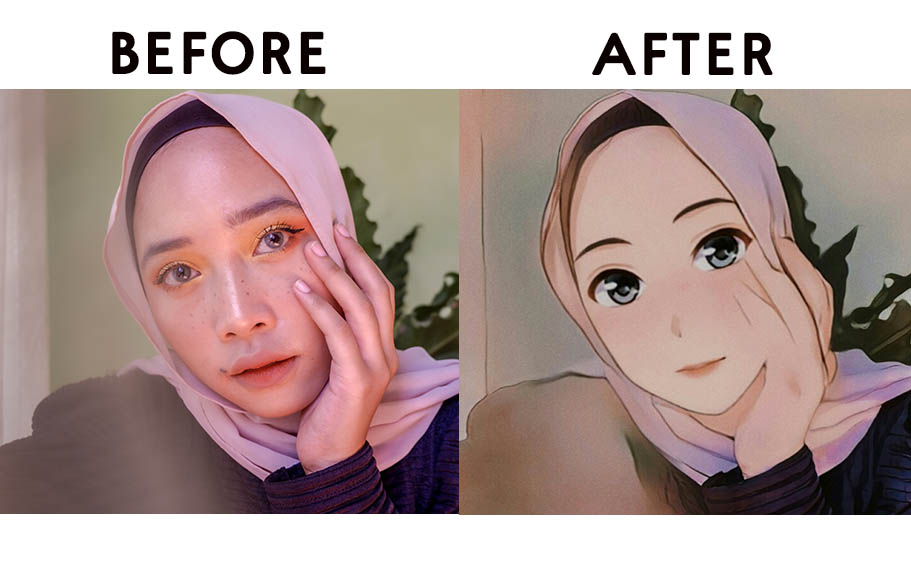 Detail Edit Foto Seperti Anime Nomer 2