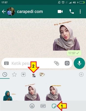 Detail Edit Foto Stiker Whatsapp Nomer 20