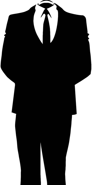 Detail Mann Mit Anzug Nomer 7