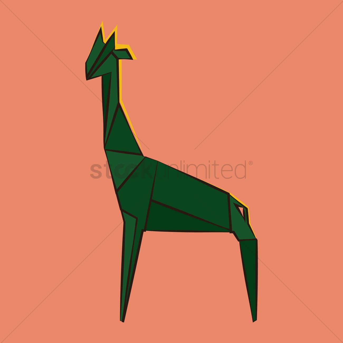Detail Origami Giraffe Nomer 2