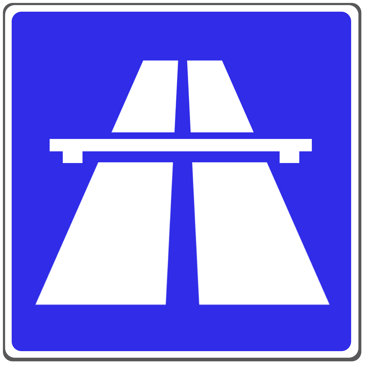 Autobahn Zeichen - KibrisPDR