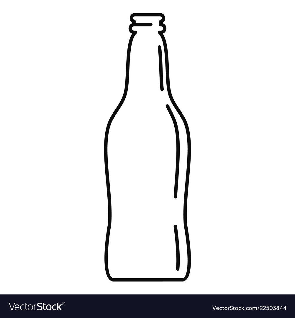 Detail Bottle Beer Vector Nomer 17