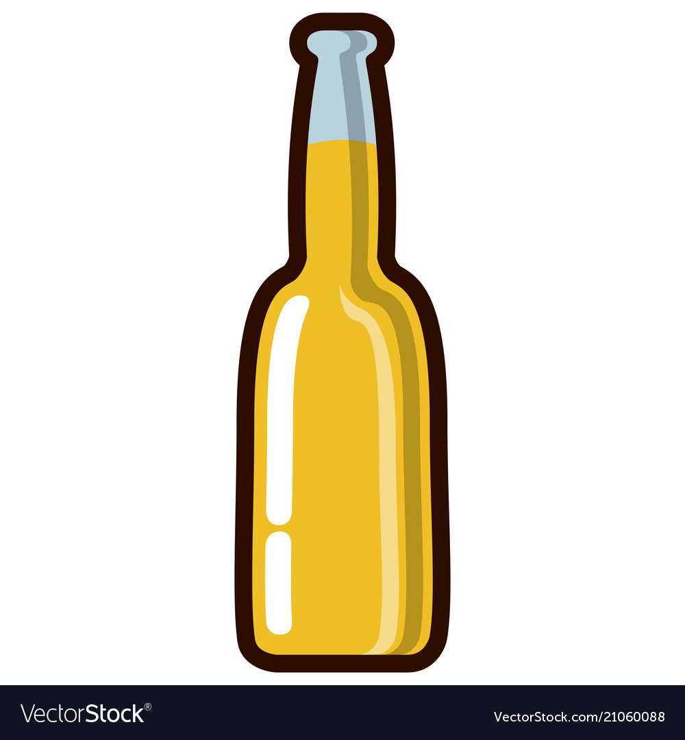 Detail Bottle Beer Vector Nomer 24