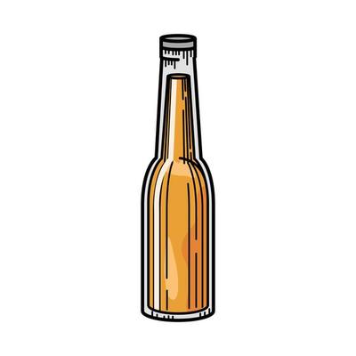 Detail Bottle Beer Vector Nomer 5