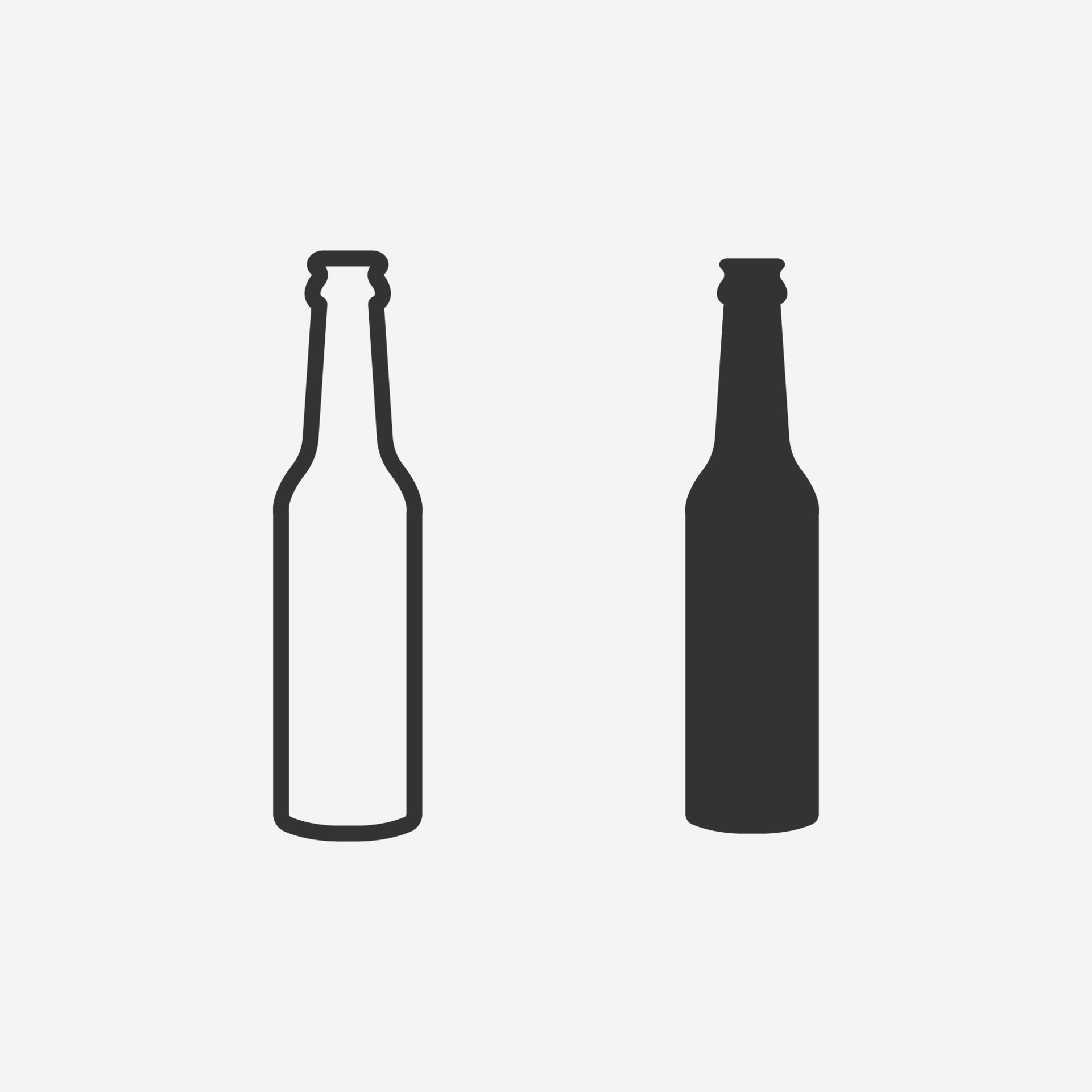 Detail Bottle Beer Vector Nomer 8