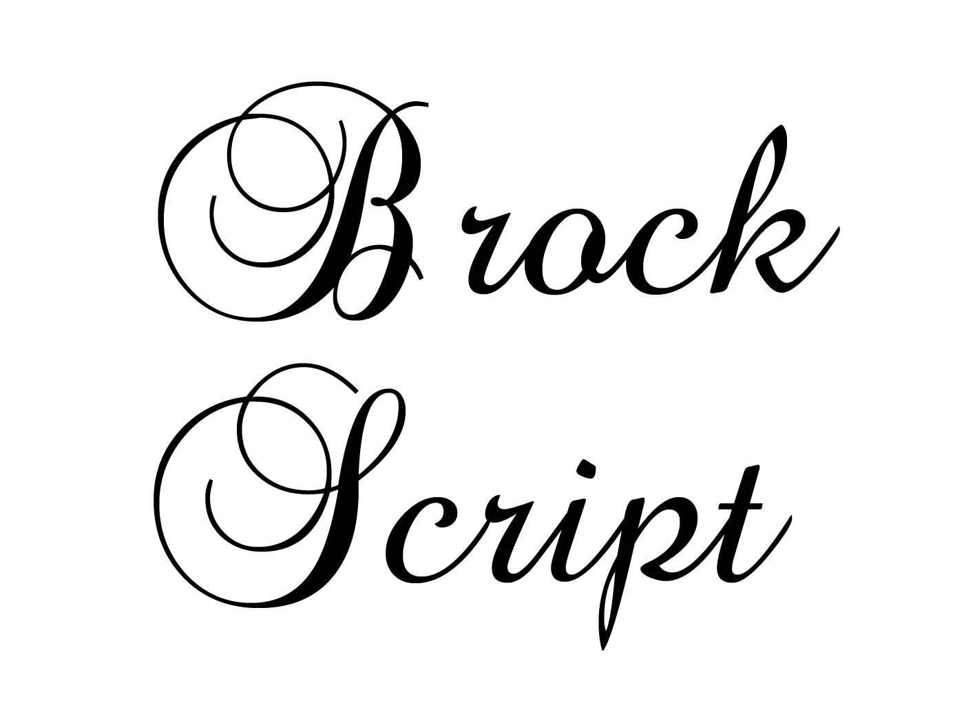 Detail Brock Script Nomer 3