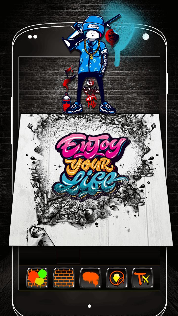 Detail Edit Grafiti Nama Sendiri Nomer 50
